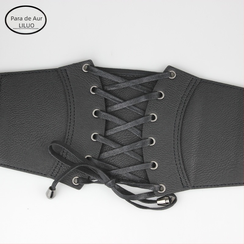 Centură talie pentru femei, piele sintetică, stil lejer, primăvara 2025