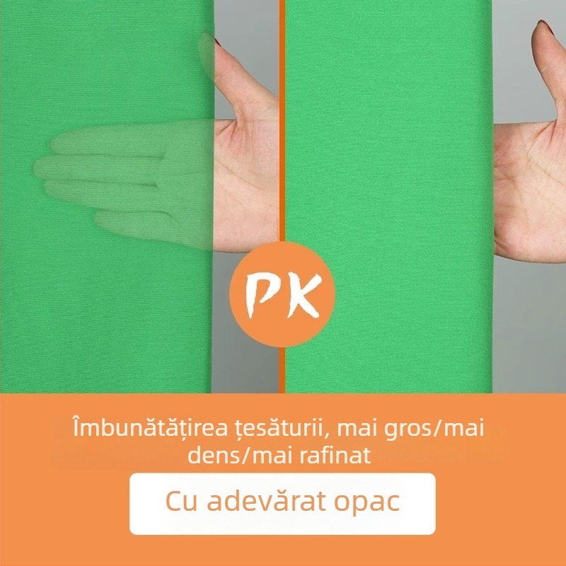 Fundal verde telescopic portabil pentru fotografie în studio, cu braț de ridicare