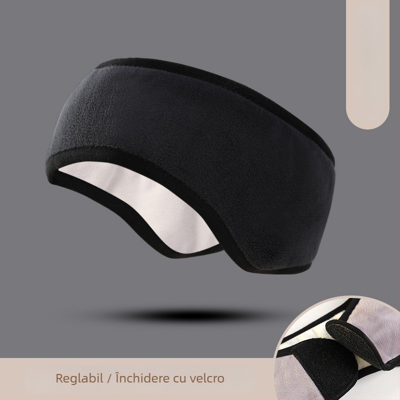 Set dopuri pentru urechi pentru somn și masca de ochi, blocare a luminii – material pluș, utilizare iarnă/toamnă, potrivit pentru exterior