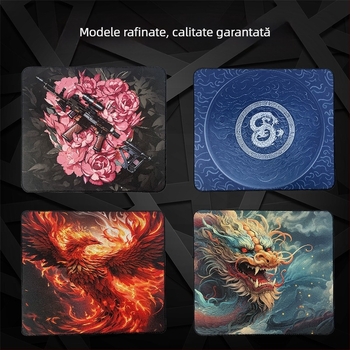 Pad de mouse oversized pentru jocuri E-sports – cauciuc natural, anti-alunecare, transfer termic, logo imprimat, personalizare OEM
