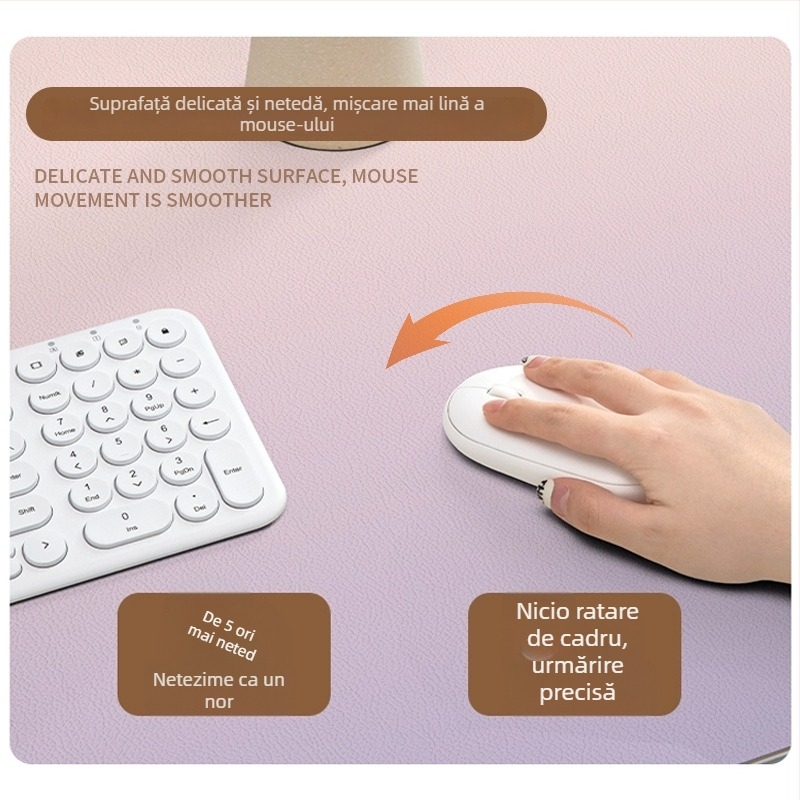 Padă mare de mouse pentru gaming/esports, antiderapant din cauciuc natural, imprimare prin transfer termic, față unică, posibilitatea personalizării siglei