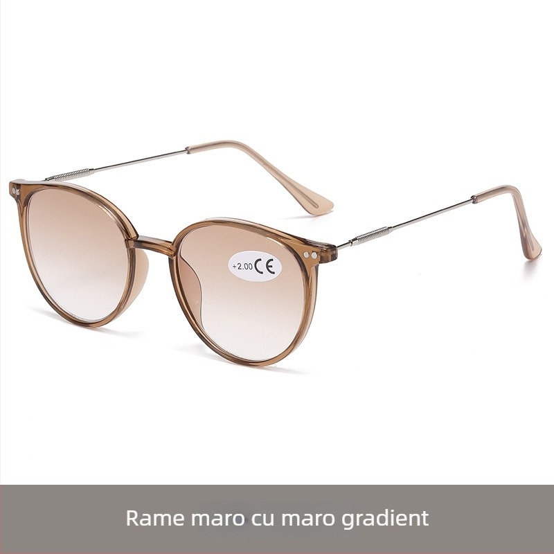 Ochelari de citit la modă în stil european și american, pentru bărbați și femei, ramă mare, lentile monofocale pentru vârstnici