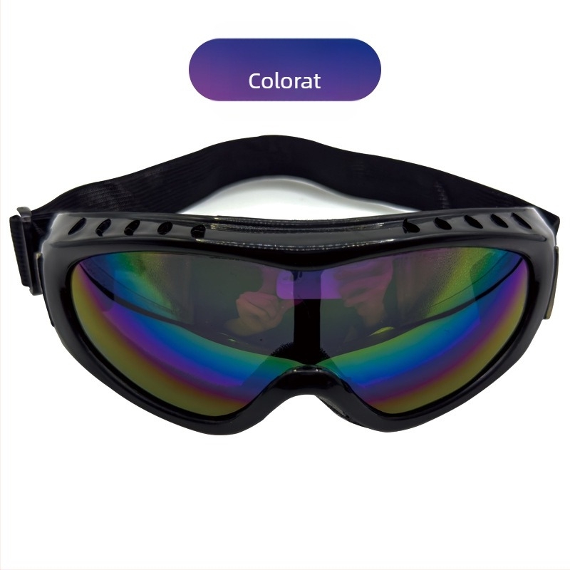 Ochelari de schi GH-883, ramă PC, lentile transparente, grosime lentile 1.8 mm, transmisia luminii 98.98%