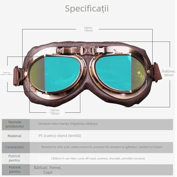 Olihao Ochelari pentru ciclism PC, anti vânt, cadru complet, unisex, 0°