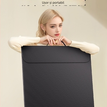 Cutie de iluminat LED pentru studio foto, pliabilă, ușor de transport, cu softbox și panou de fundal