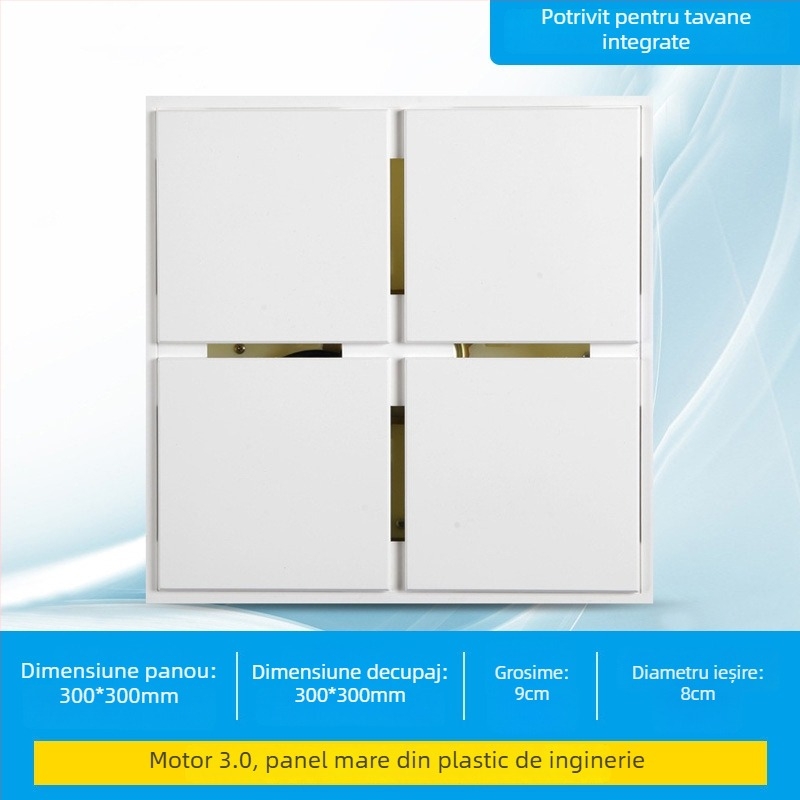 Ono 900-5 ventilator de ventilație, montaj suspendat, 220V, 30/40W