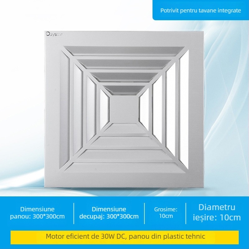 Ono 900-5 ventilator de ventilație, montaj suspendat, 220V, 30/40W