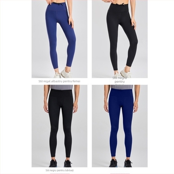 Pantaloni de compresie cu uscare rapidă, unisex — absorbție a umidității, respirabili, ideali pentru iarnă și toamnă, pentru alergare, antrenament și ciclism