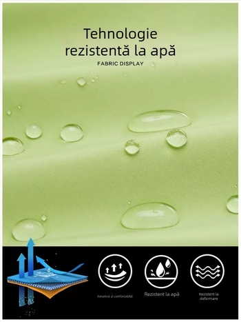 Geacă de exterior pentru copii, impermeabilă cu glugă, respirabilă 5000mm, 100% poliester, croi lejer