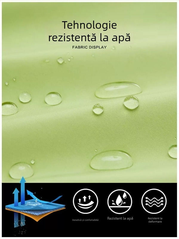 Geacă de exterior pentru copii, impermeabilă cu glugă, respirabilă 5000mm, 100% poliester, croi lejer