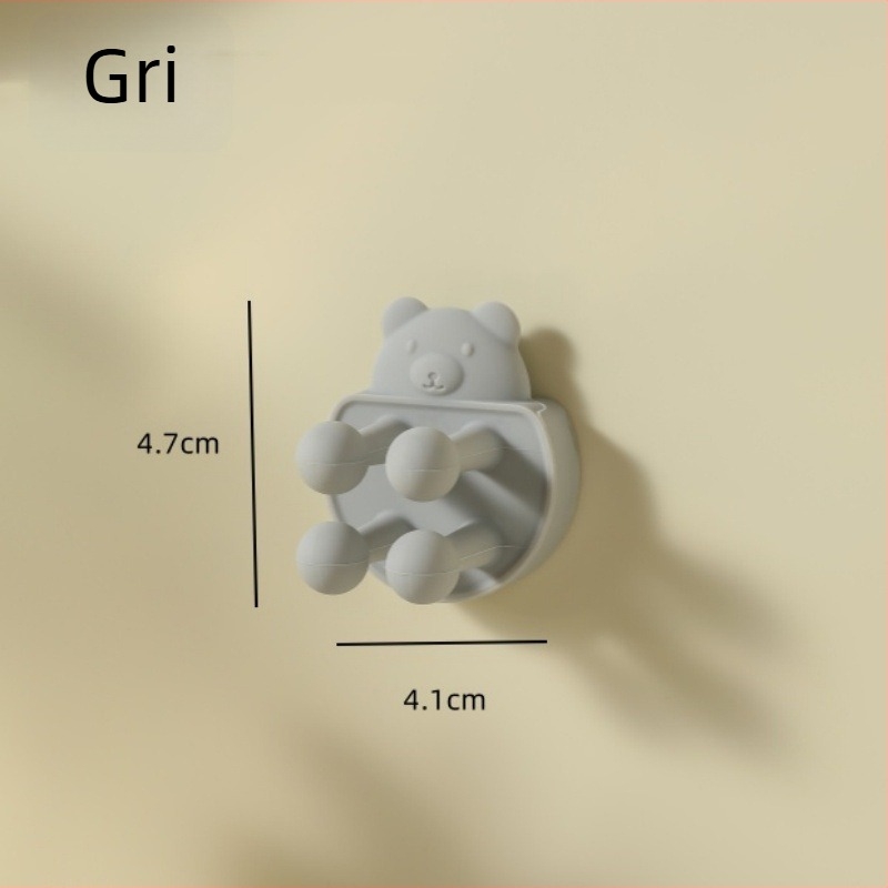 Cârlig de perete din silicon, un singur cârlig, design modern minimalist, rezistă până la 2 kg, brand Su Shijie