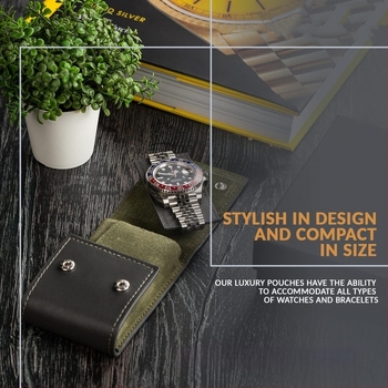 Cutie de depozitare pentru ceasuri, piele de vită de top și capac cu contrast, formă pătrată, logo imprimat, personalizare disponibilă, ambalaj de 50 buc.