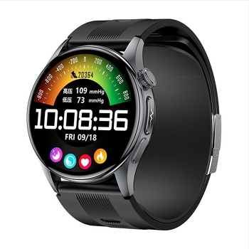 Ceas inteligent S200 cu monitorizare tensiune arterială, monitorizare puls, 4PD multi-canal, afișaj AMOLED, Bluetooth