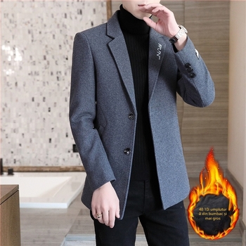 Palton Corduroy, In (<10%), Nasturi la un rând, Iarnă