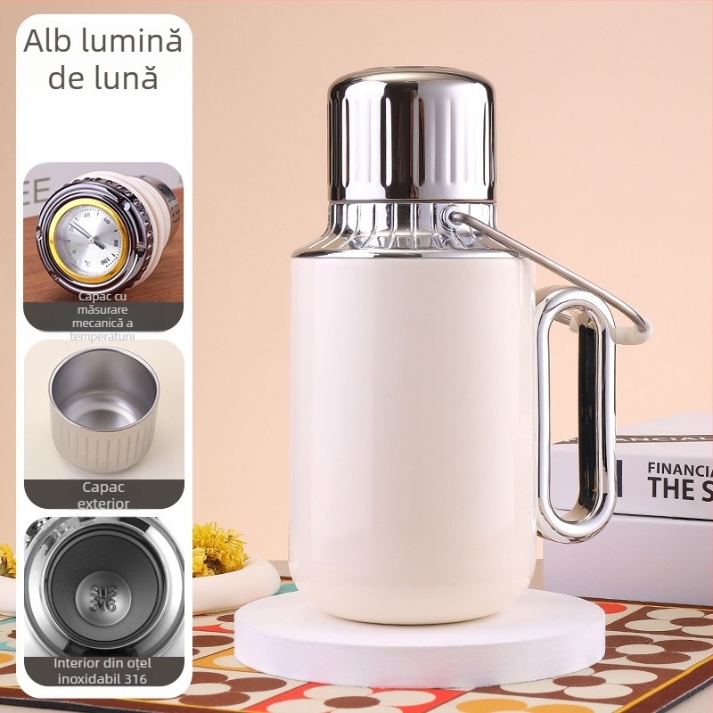 Meng yao sticlă termos, stil casual (316 oțel inoxidabil; izolație 6-12 ore; imprimare siglă disponibilă)