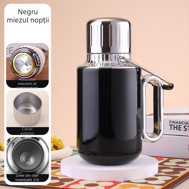 Meng yao sticlă termos, stil casual (316 oțel inoxidabil; izolație 6-12 ore; imprimare siglă disponibilă)