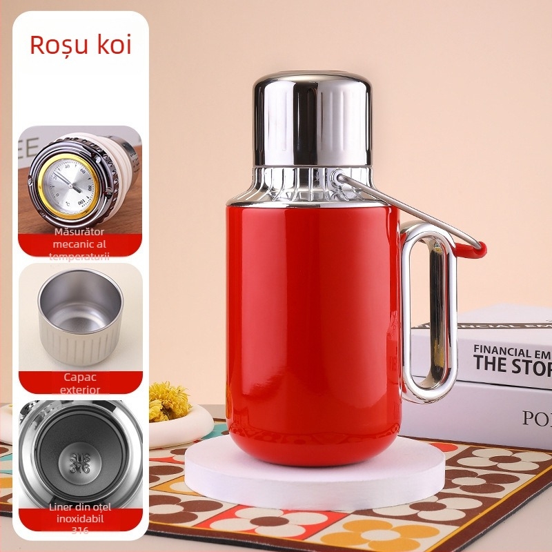 Meng yao sticlă termos, stil casual (316 oțel inoxidabil; izolație 6-12 ore; imprimare siglă disponibilă)