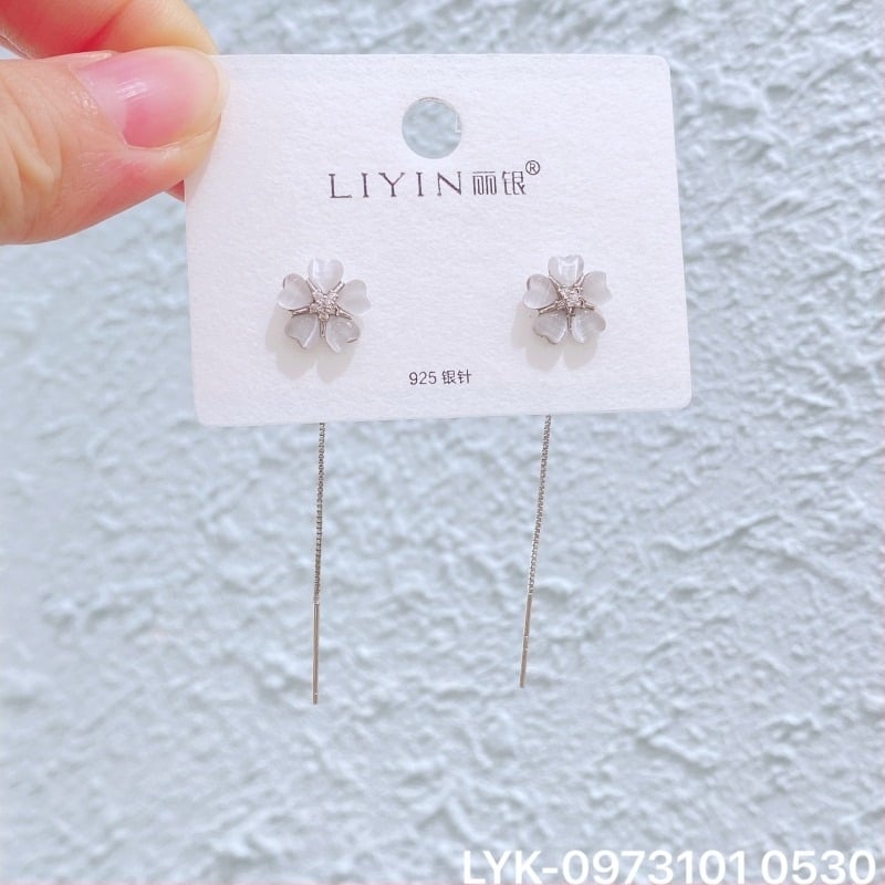 Cercei din cupru cu formă de picătură Li Yin/Li Bei Li Ying pentru femei