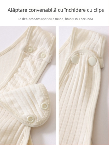 Top de alăptare pentru maternitate – modal, 90-95% vâscoză, lungime 50-65 cm, stil chinezesc