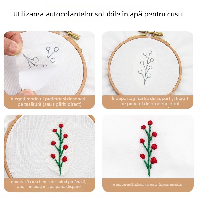 Tricou cu țesătură chenille-spandex, guler polo, cusături brodate, mâneci tip prințesă
