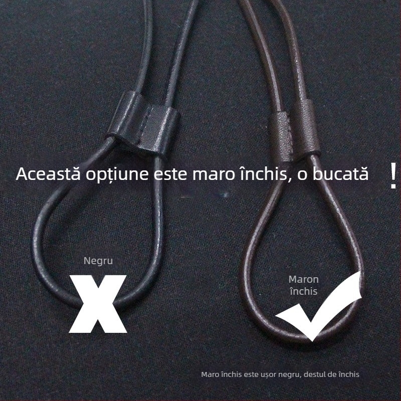 Geantă bucket din piele naturală cu șnur, model vintage, rucsac pentru femei