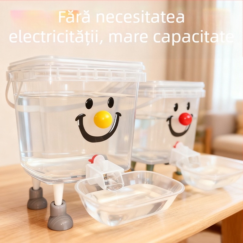 Dispenser de apă pentru animale de companie, plug-in, din plastic, universal, capacitate mare, alimentare automată