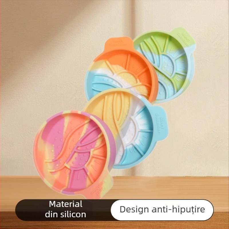 Vas din silicon pentru pisici, alimentație lentă, brand Huan yue, fabricat în Taizhou, hrană pentru animale de companie