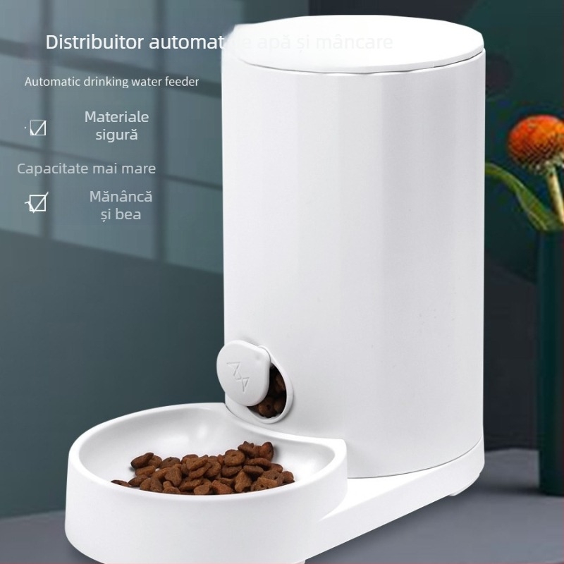 Meifu Distribuitor automat de apă pentru pisici cu alimentator wireless, plastic, origine Zhejiang