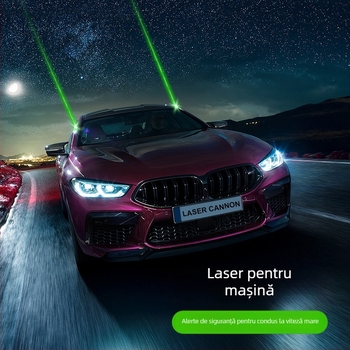 Lumină de plafon pentru automobil cu laser pentru vizibilitate în noapte și ameliorarea oboselii șoferului (Brand Car flavor; Model H901; Modele compatibile Universal; Material SAB; Tip: lumină anti ceață)