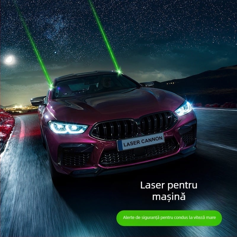 Lumină de plafon pentru automobil cu laser pentru vizibilitate în noapte și ameliorarea oboselii șoferului (Brand Car flavor; Model H901; Modele compatibile Universal; Material SAB; Tip: lumină anti ceață)