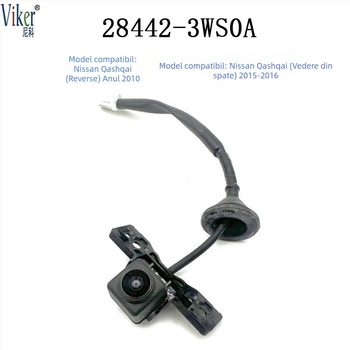 Cameră de recul pentru Nissan Navara (2017-2024), 12V, unghi reglabil 120-150°, rezoluție 480x600, putere 6W, Modele: 28442-4JA1B / 28442-5RA2B / 28442-3WS0A, fără display