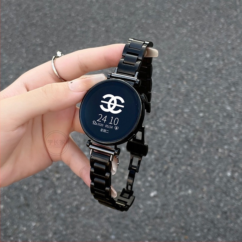 UHADa Curea metalică pentru Huawei Watch GT5/GT6, GT4 și GT3 Pro – Cataramă tip fluture