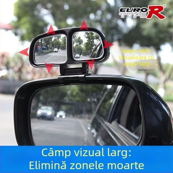 Oglindă retrovizoare auto Chao xinxiao - ABS, unghi larg, câmp vizual mare, claritate HD