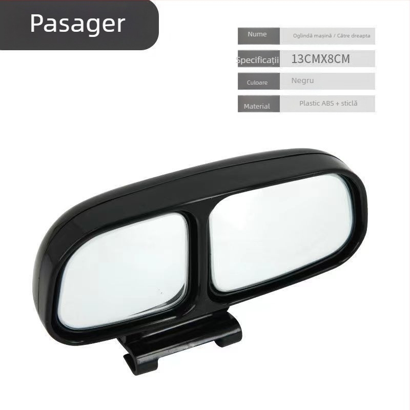 Oglindă retrovizoare auto Chao xinxiao - ABS, unghi larg, câmp vizual mare, claritate HD