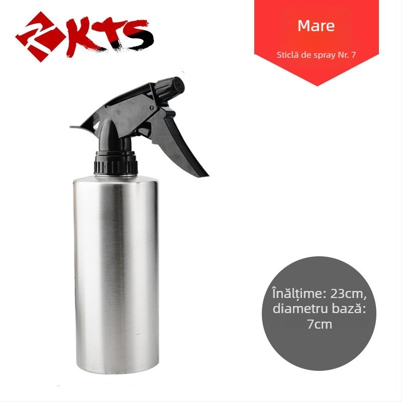 Sticluță pulverizator din oțel inoxidabil 304 pentru udare, îngrijire păr și umidificare – pulverizator compact