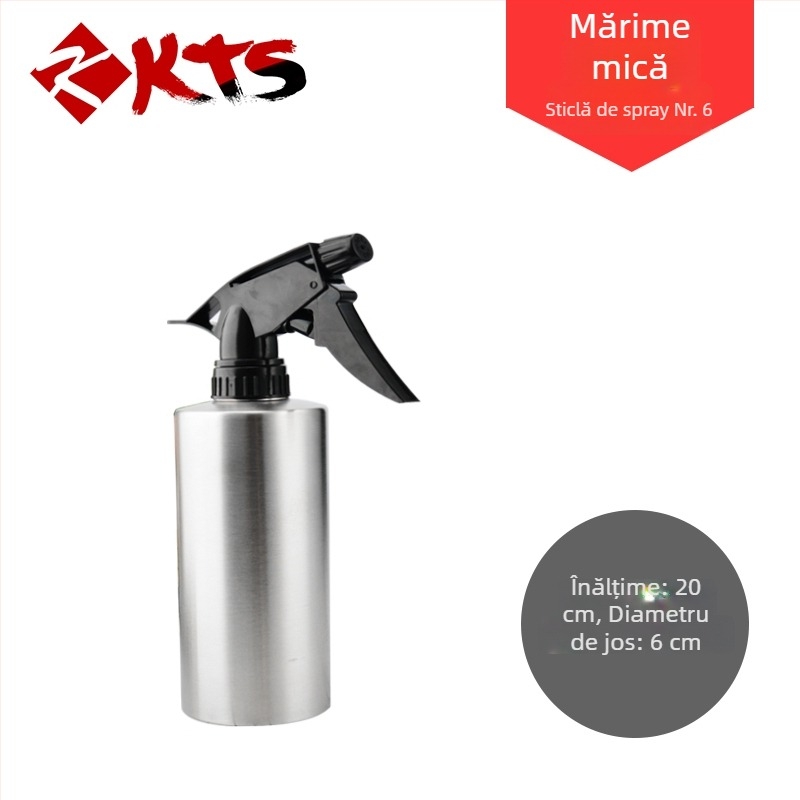 Sticluță pulverizator din oțel inoxidabil 304 pentru udare, îngrijire păr și umidificare – pulverizator compact