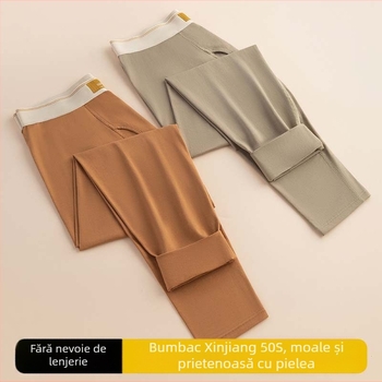 Pantaloni termici din bumbac pentru bărbați, cu proprietăți antistatice și antibacteriene, dintr-un singur strat, 95–100% bumbac