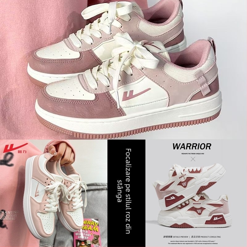 Sneakers unisex, partea superioară din piele sintetică, talpă PVC, design low-top, închidere cu șireturi, talpă EVA