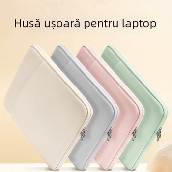 Haomo husă pentru laptop cu căptușeală internă — stil urban minimalist, respirabilă și impermeabilă, ultra-ușoară și rezistentă la uzură, căptușeală din poliester, primăvara 2025