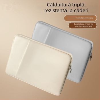 Haomo husă pentru laptop cu căptușeală internă — stil urban minimalist, respirabilă și impermeabilă, ultra-ușoară și rezistentă la uzură, căptușeală din poliester, primăvara 2025