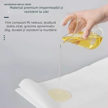 Cearșaf de unică folosință pentru saloane de înfrumusețare, respirabil, îngroșat, impermeabil și rezistent la ulei, pentru pat de masaj cu uleiuri esențiale, cu găuri, din țesătură nețesută