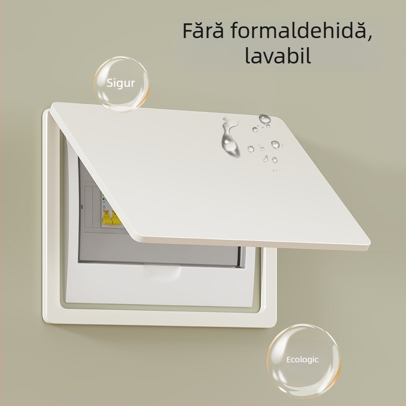 Tablou decorativ pentru cutia de contoare electrice și cutia de distribuție, panou de acoperire minimalist în ramă
