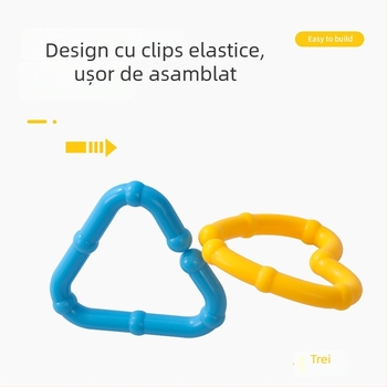 Joc educațional pentru dezvoltarea motorii fine și a cogniției, material plastic, potrivit pentru vârsta 3–6 ani, Brand: Children's Talent, logo OEM disponibil