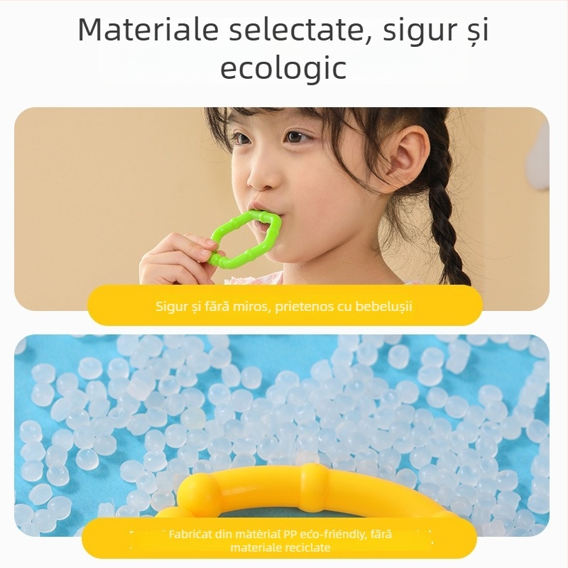 Joc educațional pentru dezvoltarea motorii fine și a cogniției, material plastic, potrivit pentru vârsta 3–6 ani, Brand: Children's Talent, logo OEM disponibil