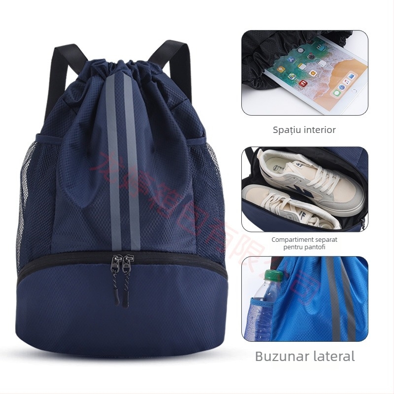 Rucsac de călătorie unisex, pentru activități în aer liber, material Oxford, capacitate 20–35 L, compartiment uscat-ud