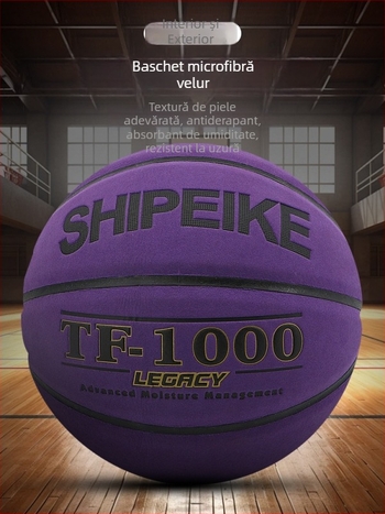 Spelt baschet microfibră — imprimare de logo disponibilă; personalizare; potrivit pentru antrenamente și jocuri