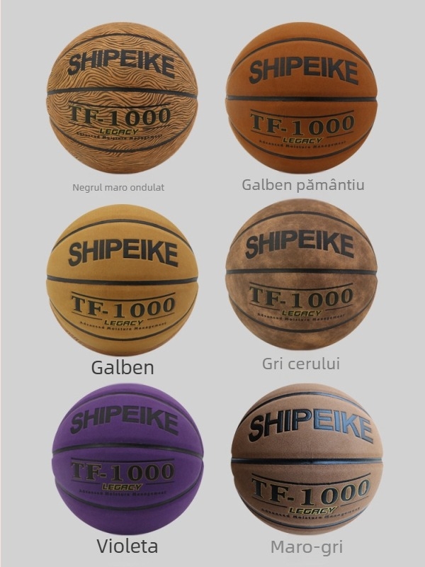 Spelt baschet microfibră — imprimare de logo disponibilă; personalizare; potrivit pentru antrenamente și jocuri