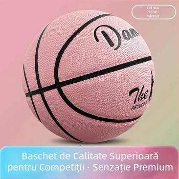 Baschet autentic, dimensiuni 5-7, pentru antrenamente și competiții la gimnaziu — pentru fete și copii, rezistent la uzură