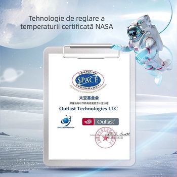 Ibaby sac de dormit pentru copii - design quilted, cu picioare separate, izolație cu temperatură constantă, exterior 100% bumbac, imprimeu cartoon cu ciuperci