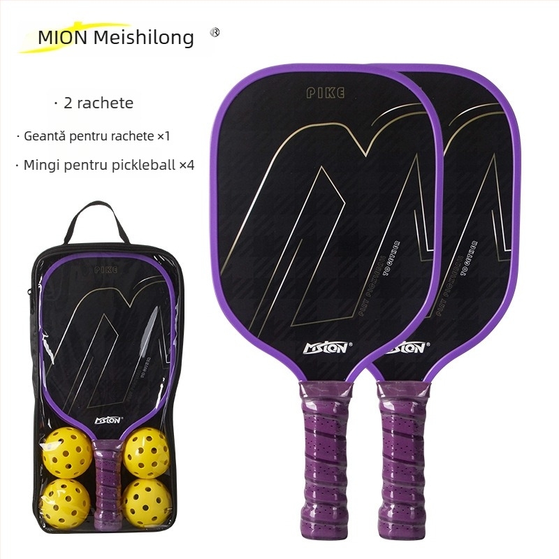 Rachetă pickleball pentru începători – corp din lemn, 220 g, marcă Beautiful Lion